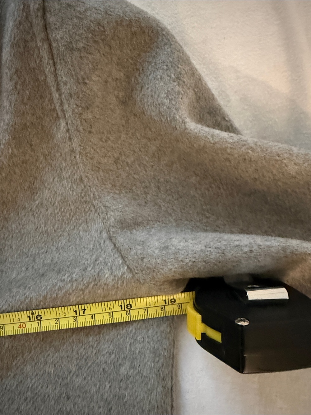 Grey Open-Front Coat Cardigan - Picture 4 of 7